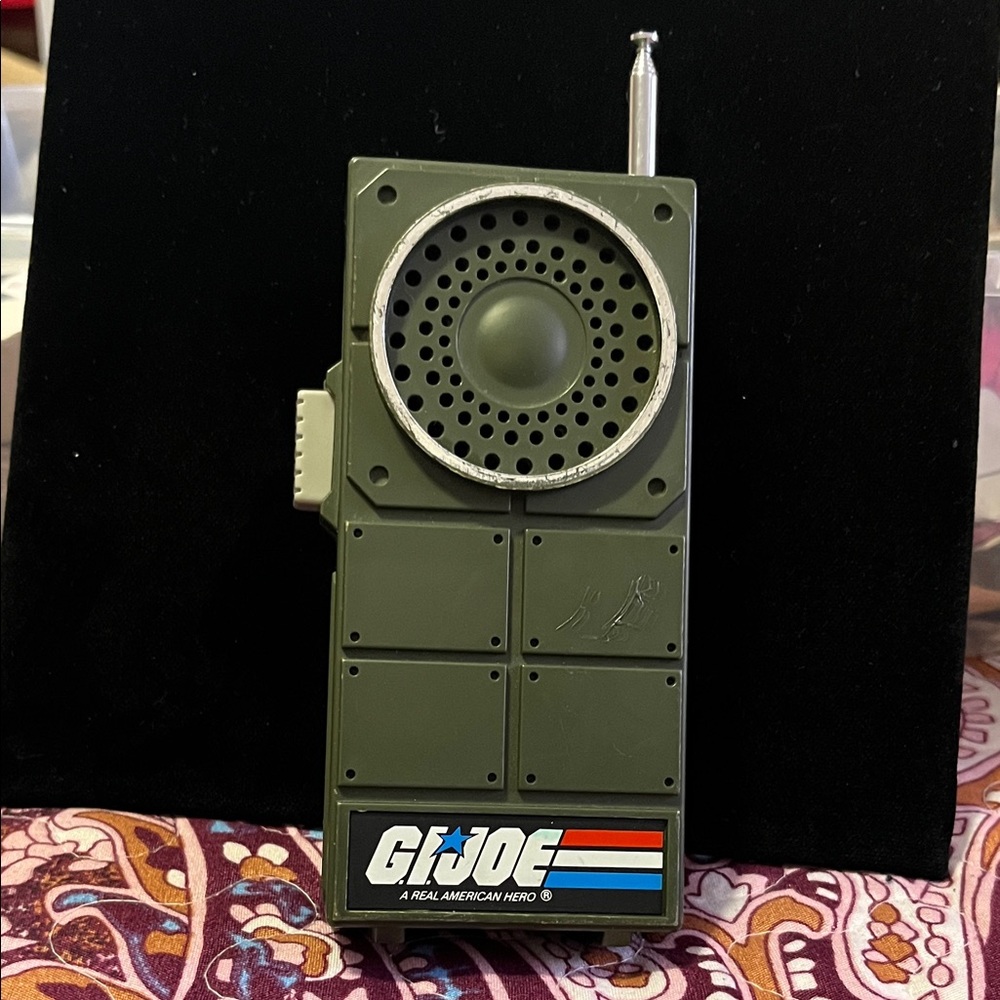 G.I. Joe Olive Two-Way Radio
